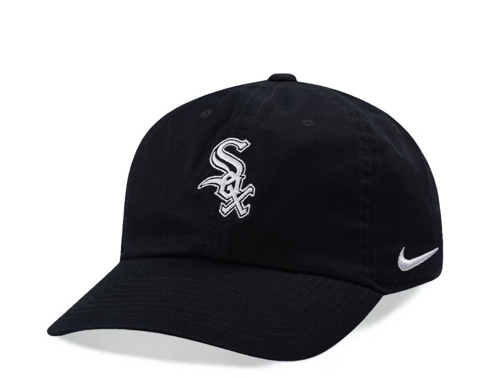 Nike Chicago White Sox Club Black Edition Strapback Hat