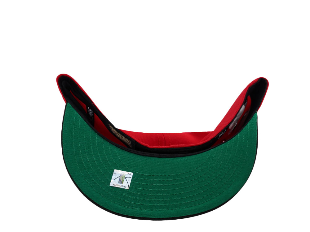 New Era Chicago Bulls 40th Anniversary Red Two Tone Edition 59Fifty Fitted Hat