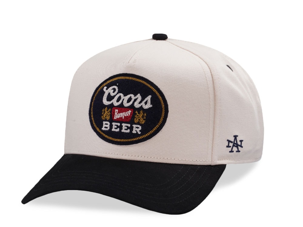 American Needle Coors Beers Ivory Wrangler Edition Snapback Hat