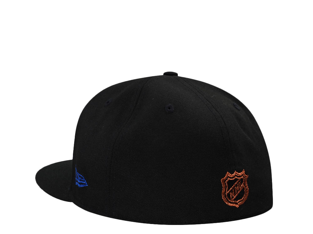 New Era Edmonton Oilers Black Drop Prime Edition 59Fifty Fitted Hat