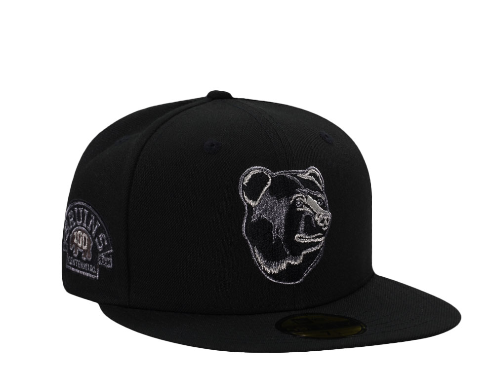 New Era Boston Bruins 100th Anniversary Metallic Black Prime Edition 59Fifty Fitted Hat