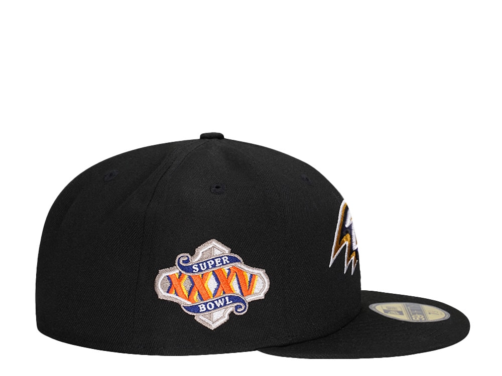 New Era Baltimore Ravens Super Bowl XXXV Pink Edition 59Fifty Fitted Hat