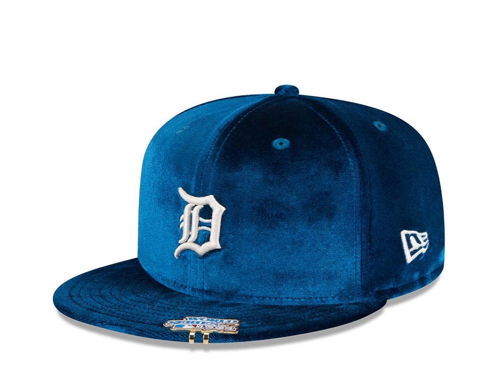 New Era Detroit Tigers World Series 1984 Velvet 59Fifty Fitted Hat