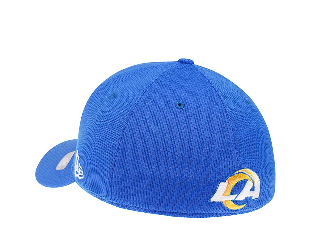 New Era Los Angeles Rams Coach NFL Sideline 2022 39Thirty Stretch Hat