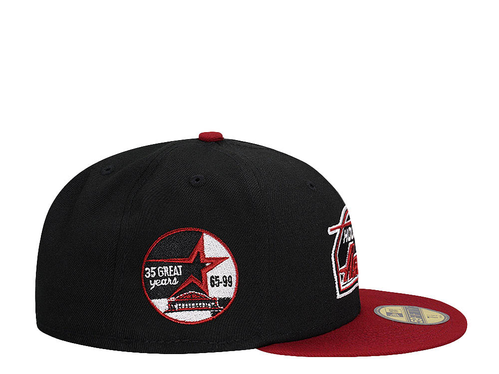 New Era Houston Astros 35th Anniversary Black Brick Throwback Two