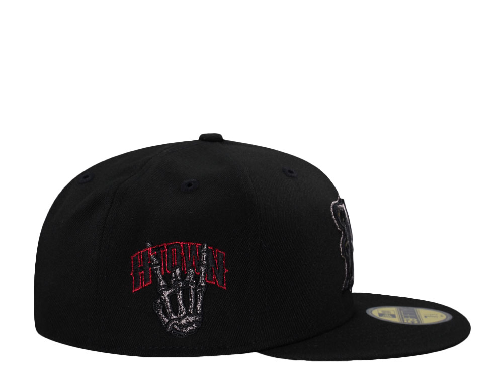 New Era Houston Texans H Town Black Prime Edition 59Fifty Fitted Hat