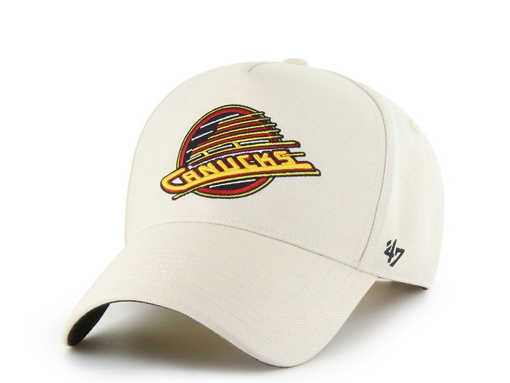 47 Brand Vancouver Canucks Ballpark White Offside Snapback Hat