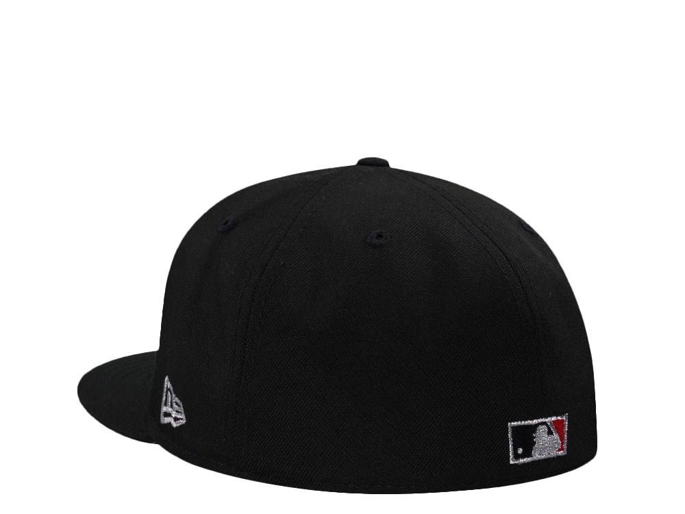 New Era Los Angeles Dodgers 40th Anniversary Script Black Prime Edition 59Fifty Fitted Hat