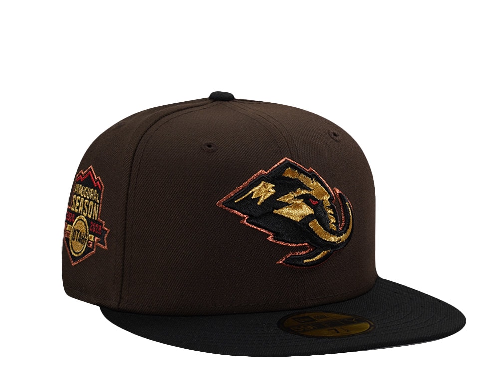 New Era Utah Mammoth Inaugural Season Walnut Two Tone Edition 59Fifty Fitted Hat