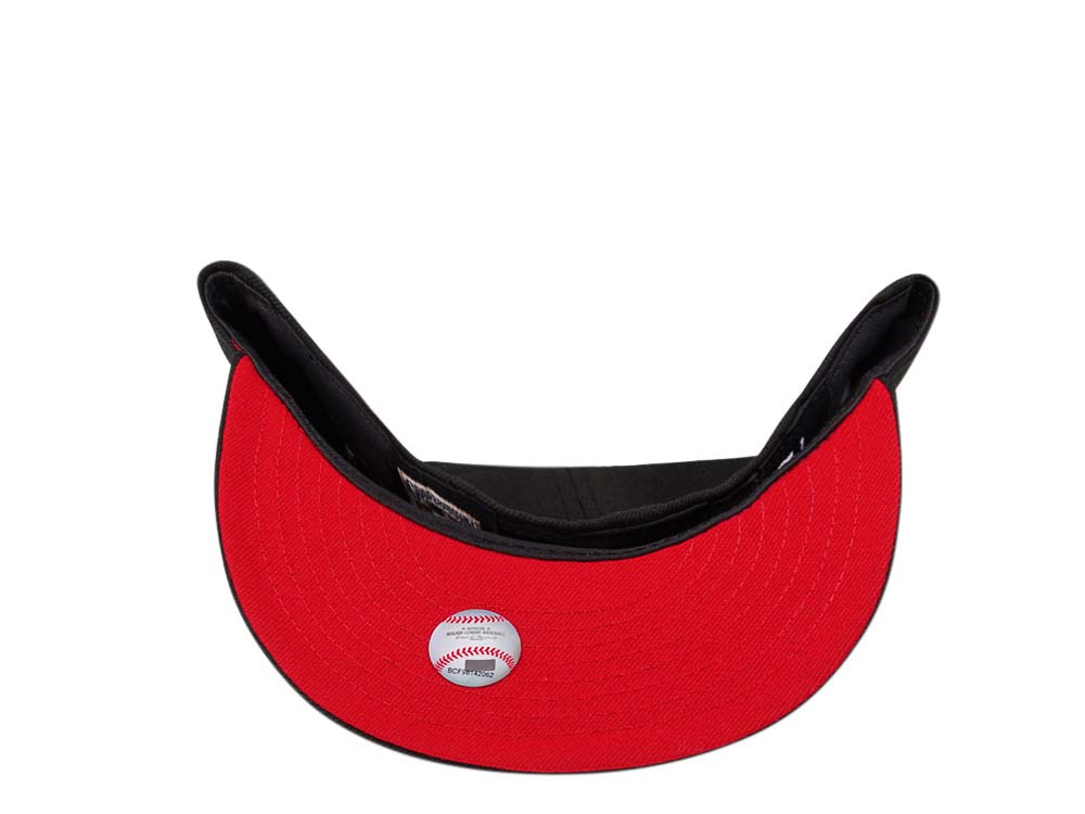 New Era Toronto Blue Jays 30th Season Black and Red Edition 59Fifty Fitted Hat