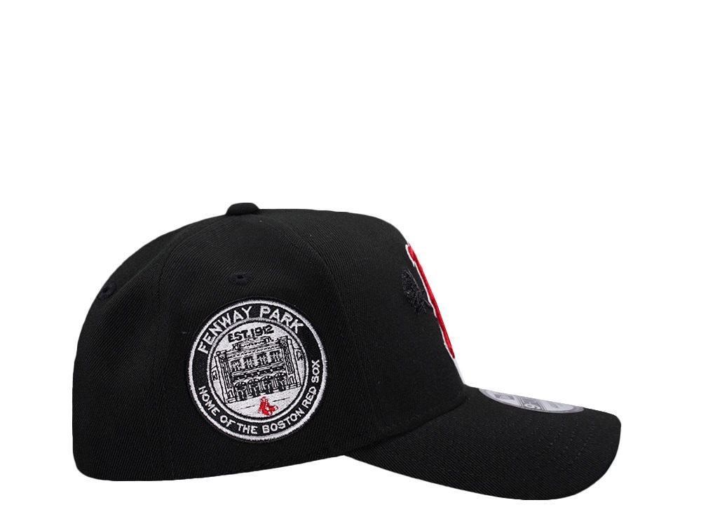New Era Boston Red Sox Fenway Park Black Prime Edition 9Forty A Frame Snapback Hat