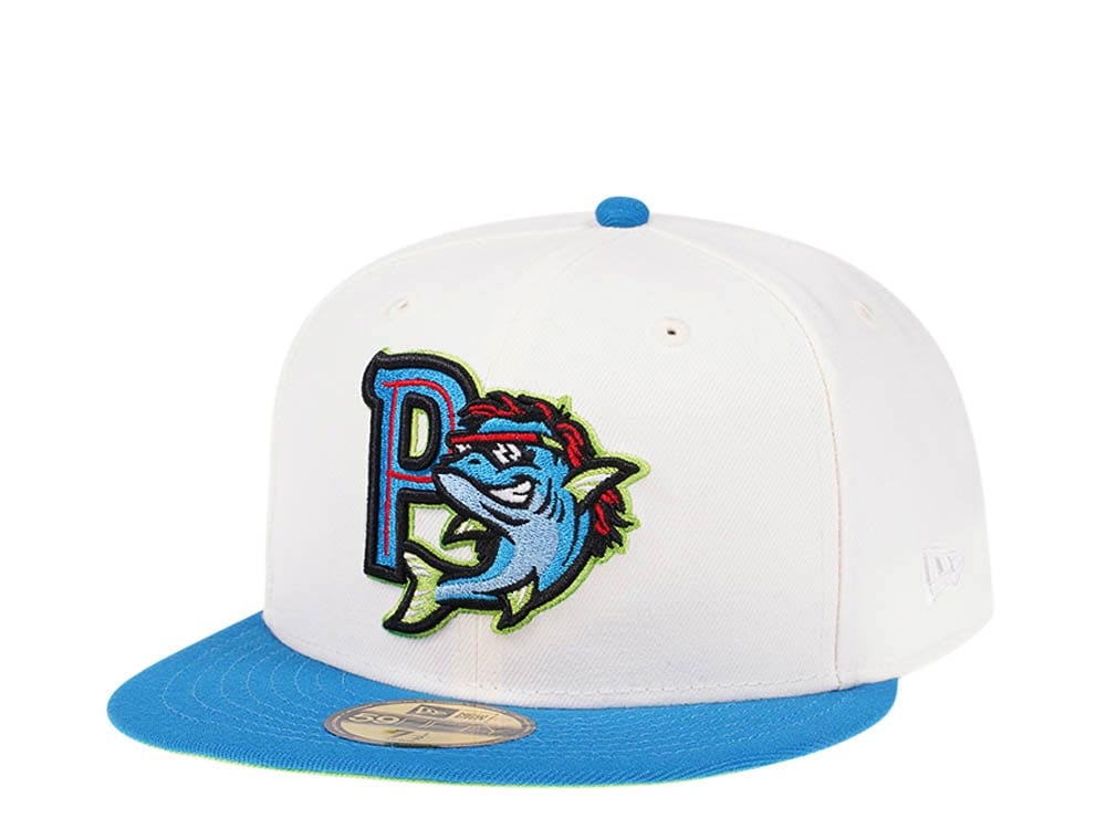New Era Pensacola Mullets Chrome Two Tone Prime Edition 59Fifty Fitted Hat