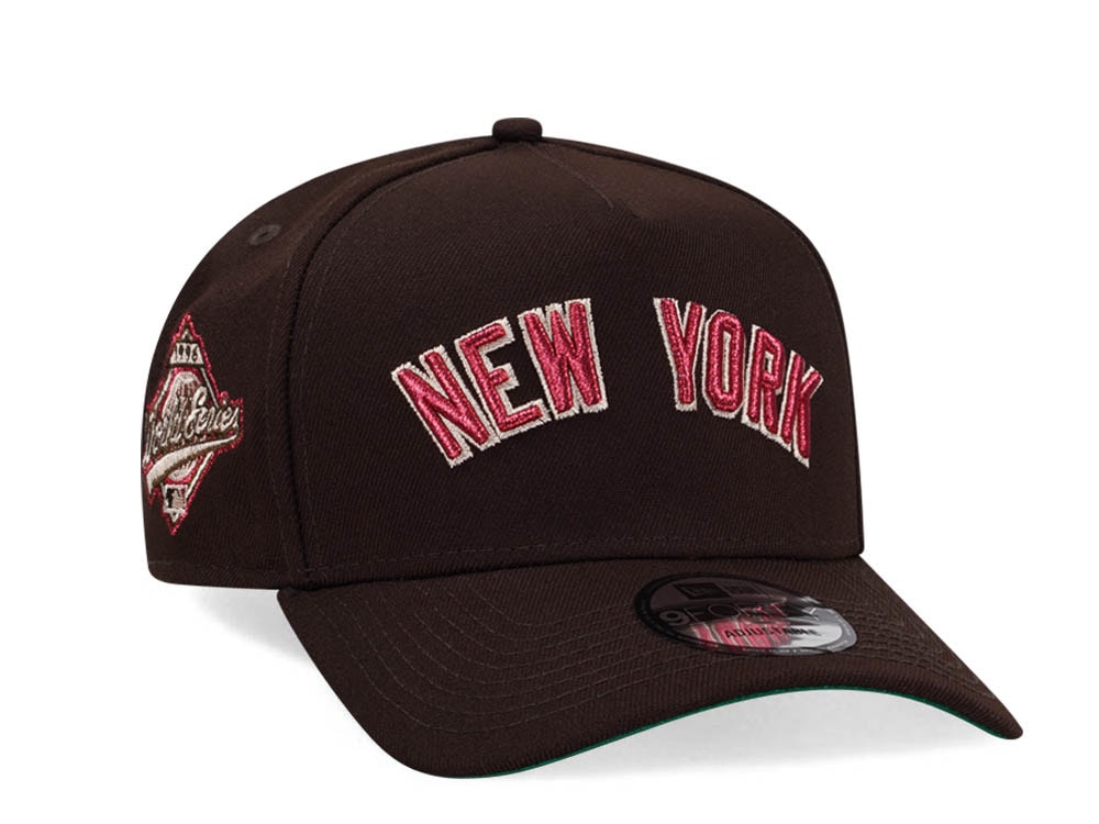 New Era New York Yankees World Series 1996 Brown Burnt Edition  9Forty Snapback Hat