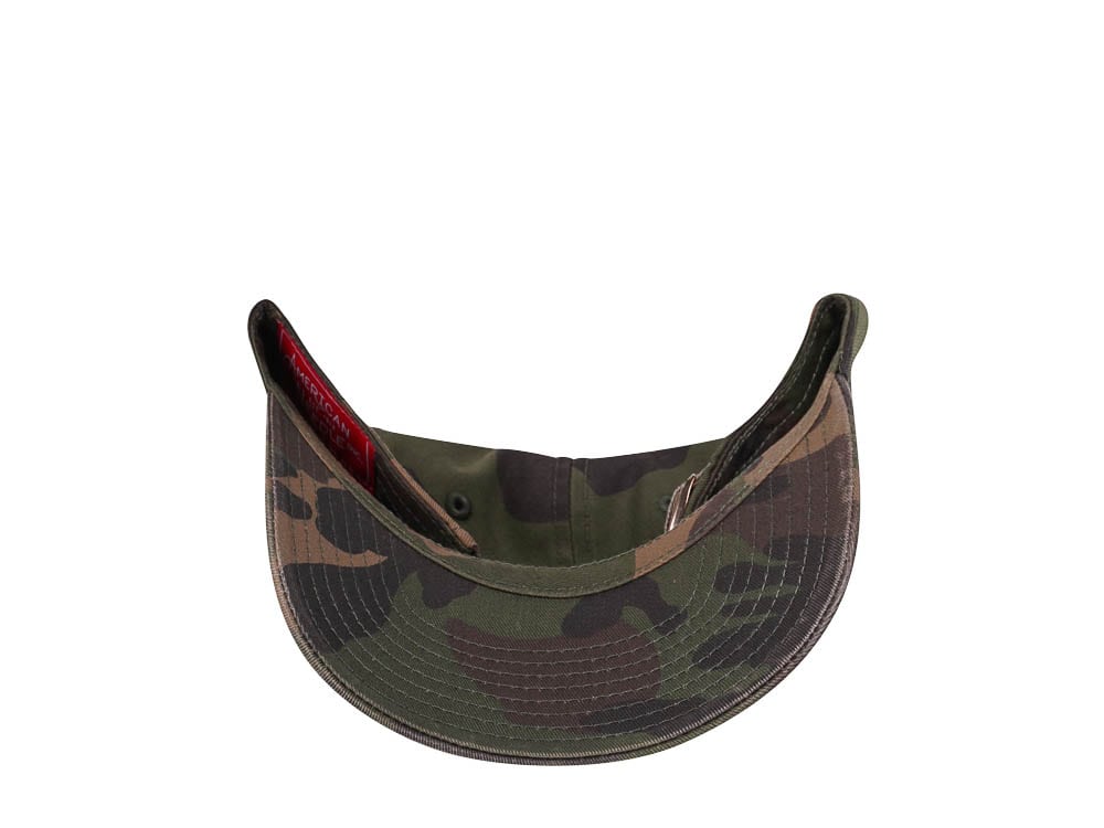 American Needle California Republic Camouflage Vintage Casual Strapback Hat