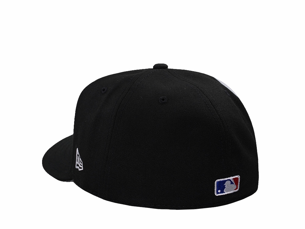 New Era Chicago White Sox Black Prime Edition 59Fifty Pre Curved Fitted Hat
