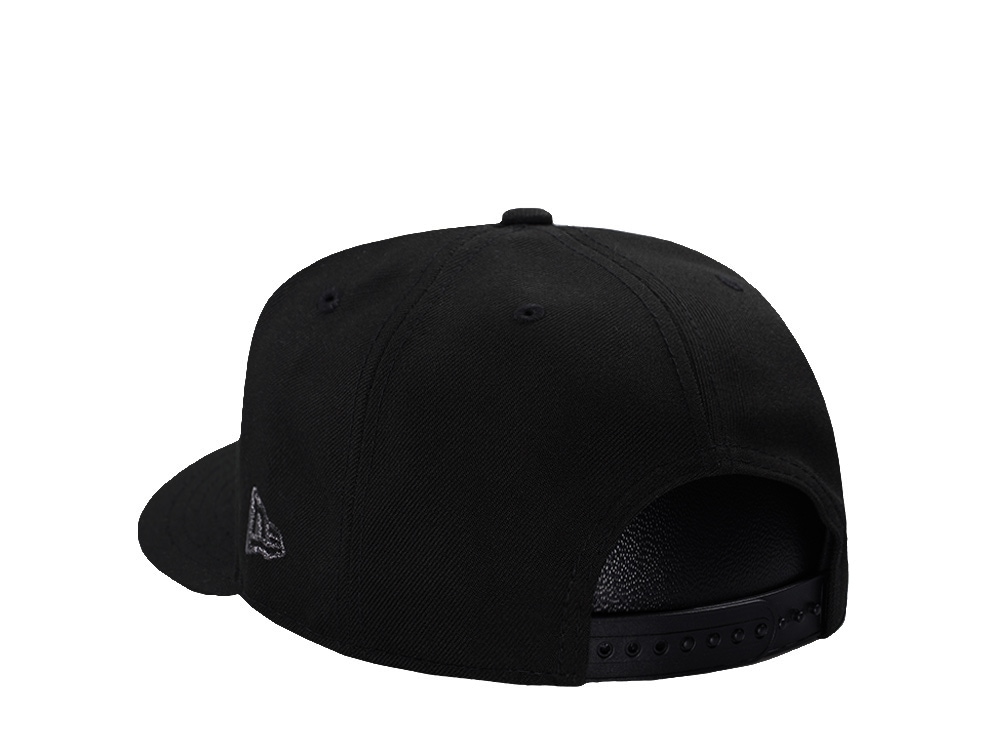 New Era Los Angeles Dodgers Tokyo Series Sakura Black Prime Edition 9Fifty A Frame Snapback Hat