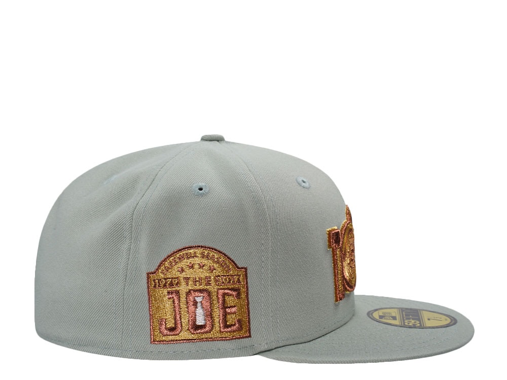 New Era Detroit Red Wings 100th Anniversary The Joe Evergreen Edition 59Fifty Fitted Hat