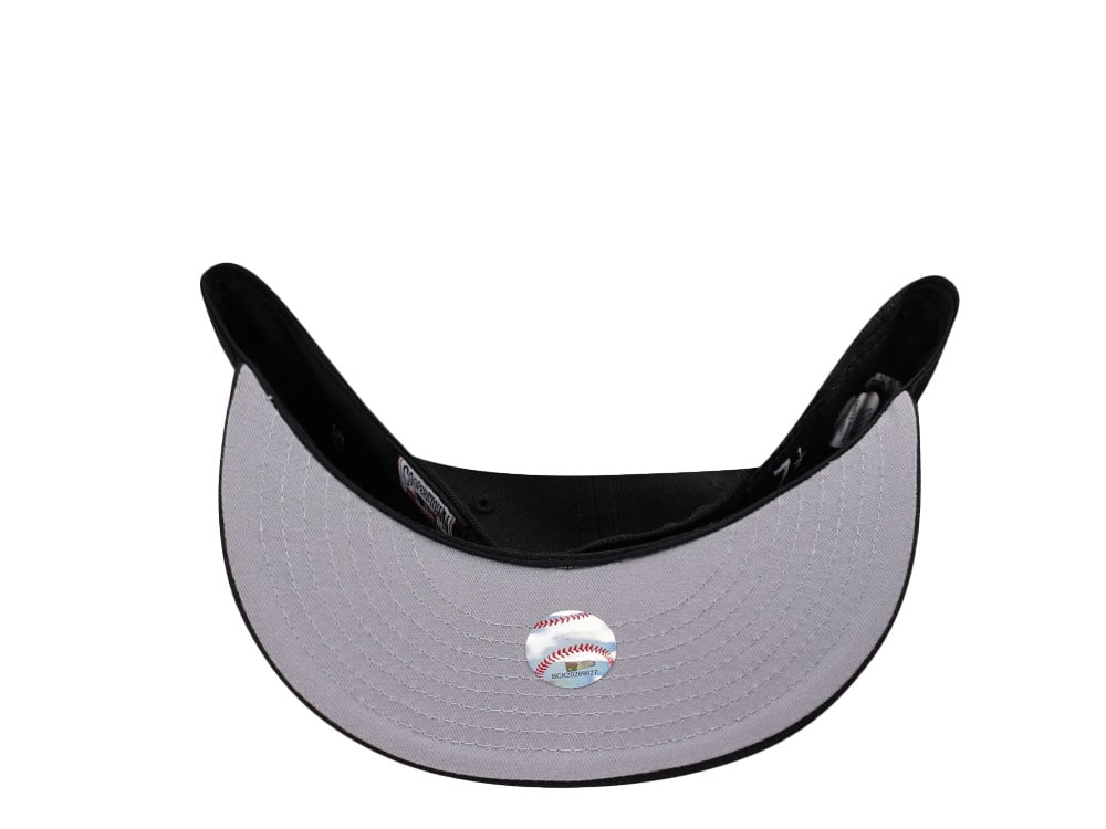 New Era Washington Nationals Battle of the Beltway Black and White Prime Edition 59Fifty Fitted Hat