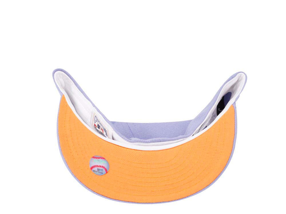 New Era Toronto Blue Jays 10th Anniversary Lavender Mango Prime Edition 59Fifty Fitted Hat