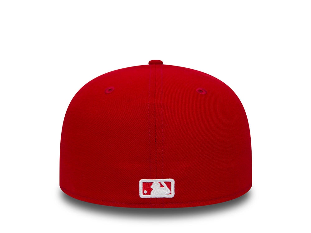 New Era New York Yankees Plain Red Prime Edition 59Fifty Fitted Hat