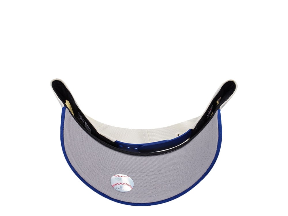 New Era Chicago Cubs Script Chrome Two Tone Edition 9Forty A Frame Snapback Hat