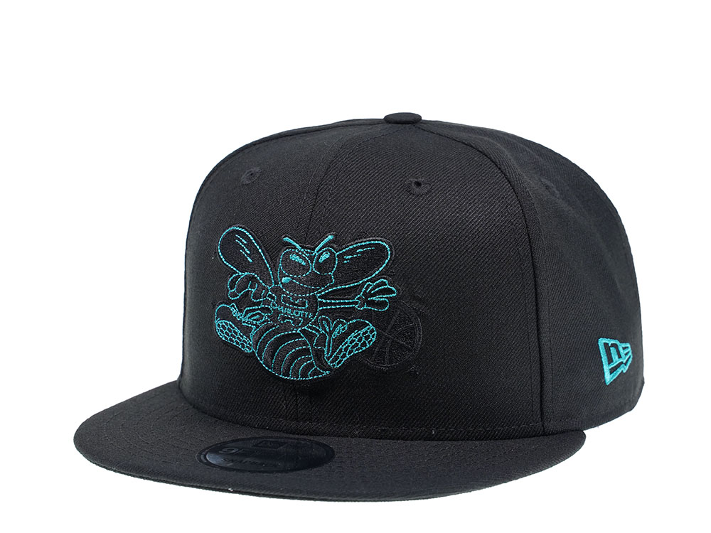 New Era Charlotte Hornets Detail Stitch 9Fifty Snapback Hat
