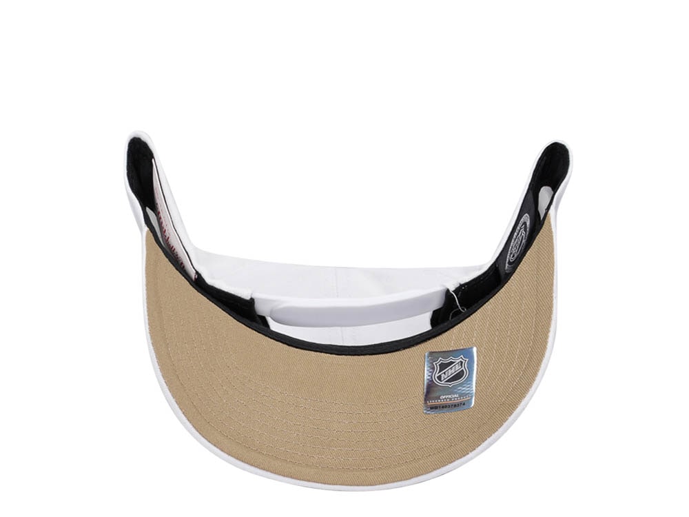 Mitchell & Ness Vegas Golden Knights All in Pro White Snapback Hat