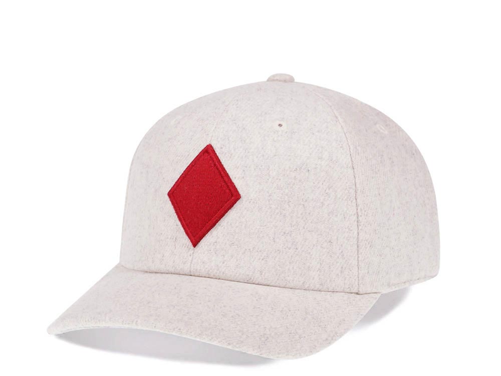 American Needle St. Louis Maroons Flannel Archive Legend Curved Strapback Hat
