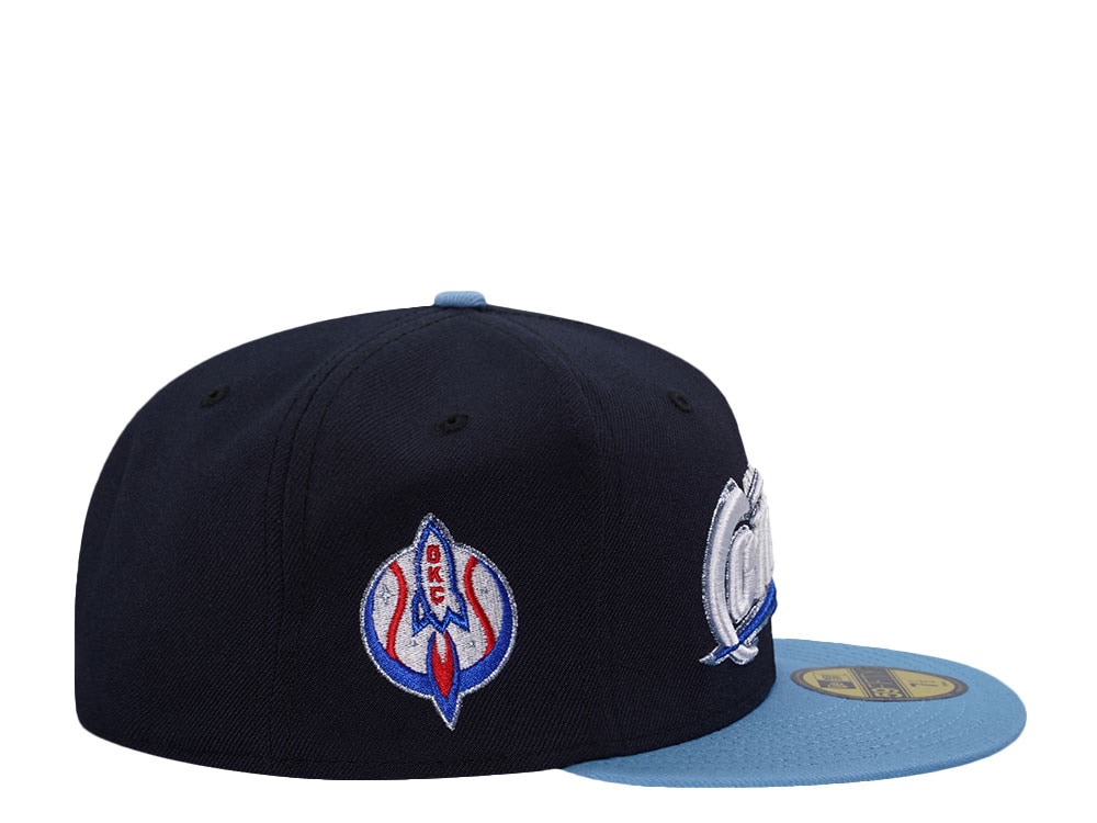 New Era Oklahoma City Comets Metallic Two Tone Prime Edition 59Fifty Fitted Hat