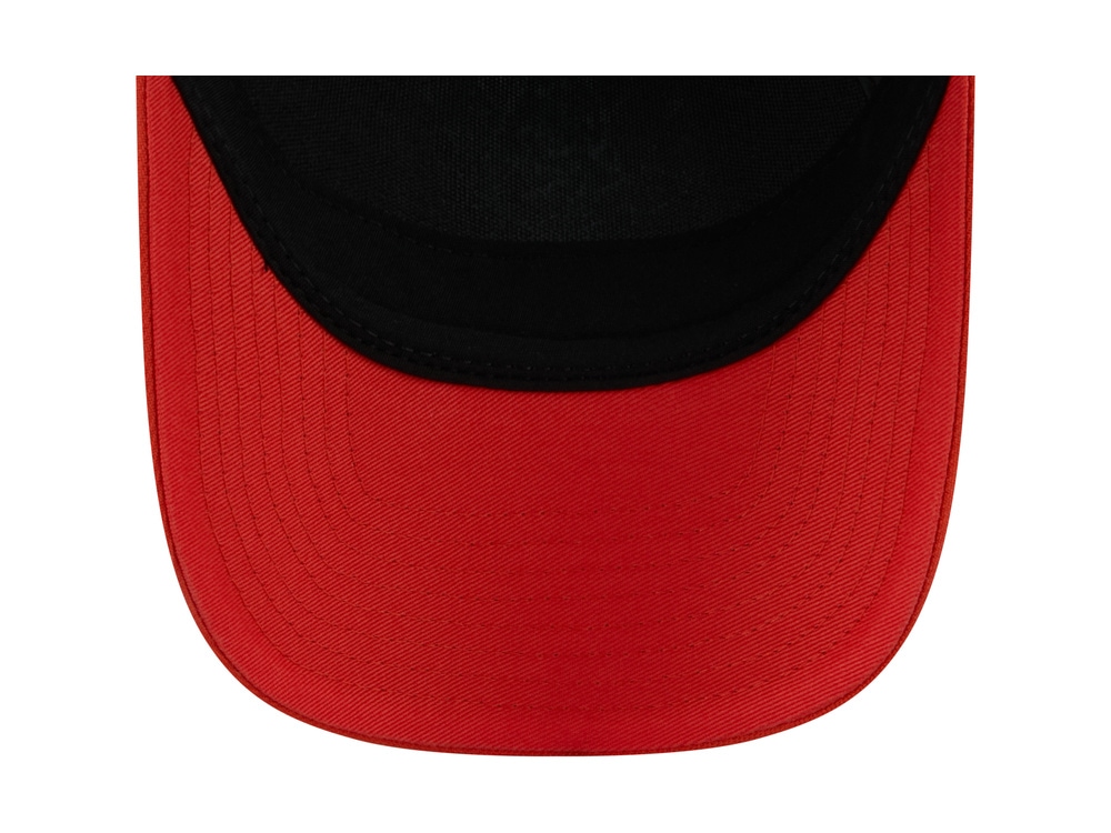 New Era Anaheim Ducks Official Team Color Edition 9Forty M Crown A Frame Trucker Snapback Hat