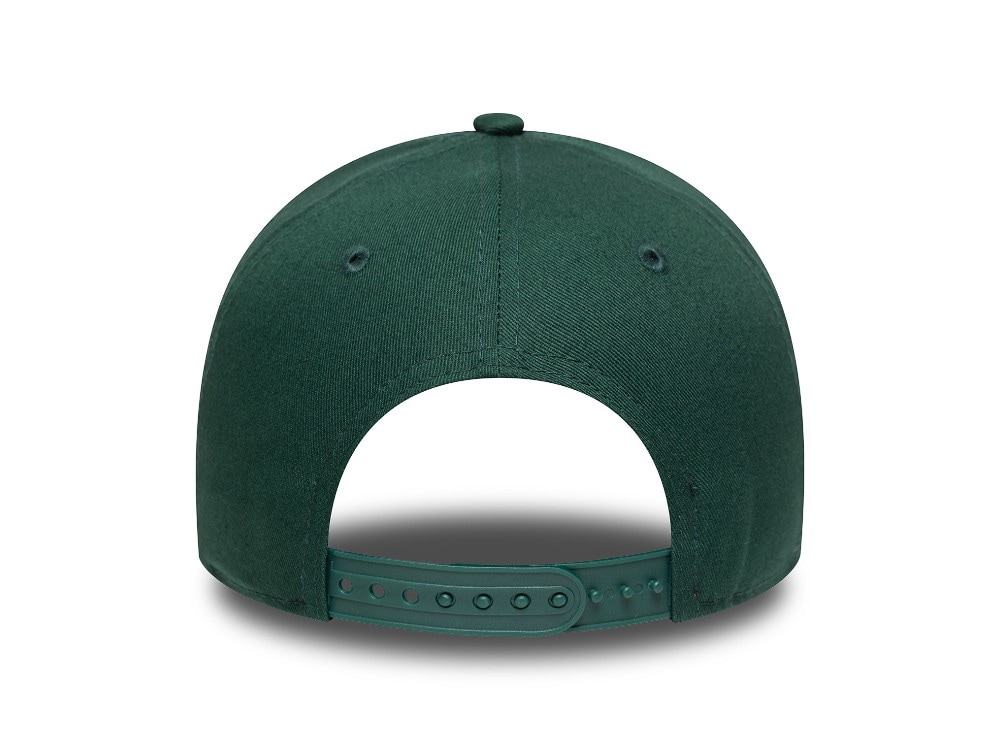 New Era New York Yankees Team Outline Dark Green 9Forty A Frame Snapback Hat