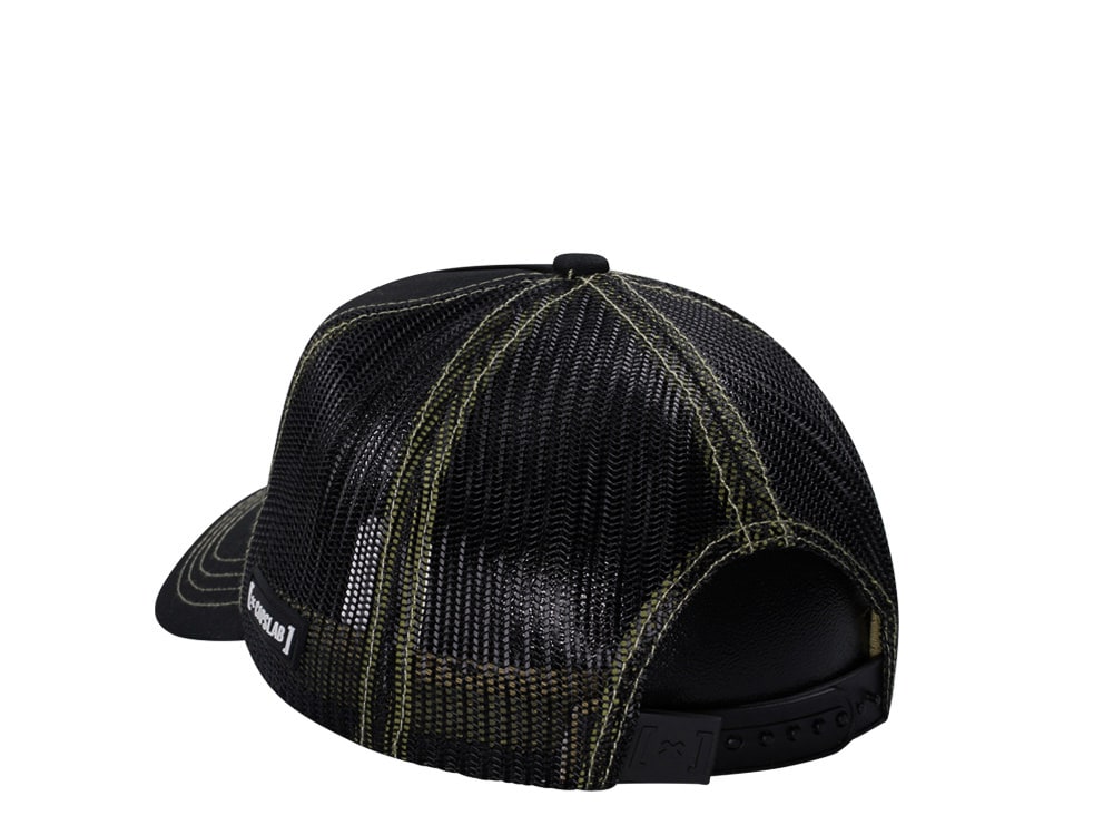 Capslab Disney Scrooge McDuck Black Trucker Snapback Hat