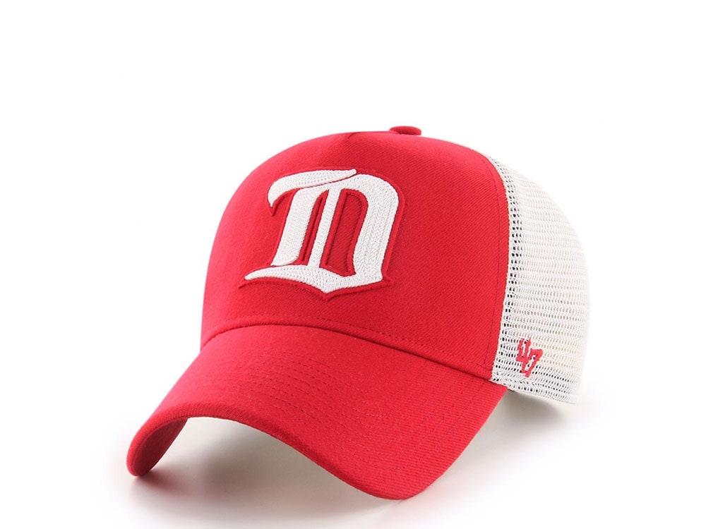 47Brand Detroit Red Wings Chain Link Classic Trucker Snapback Hat