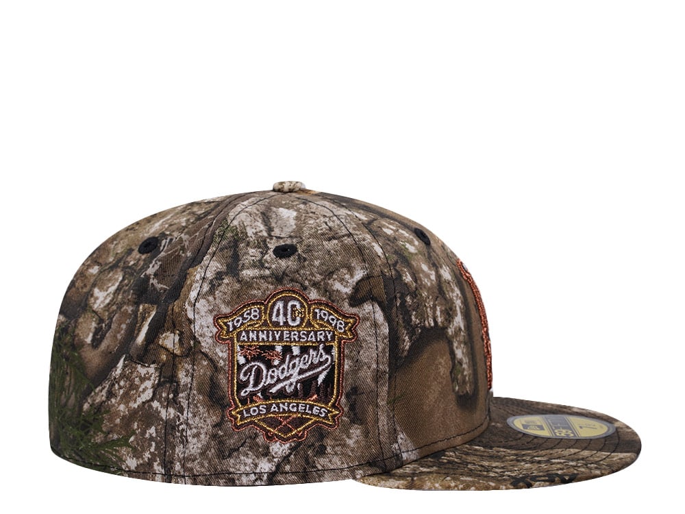 New Era Los Angeles Dodgers 40th Anniversary Realtree APX Prime Edition 59Fifty Fitted Hat