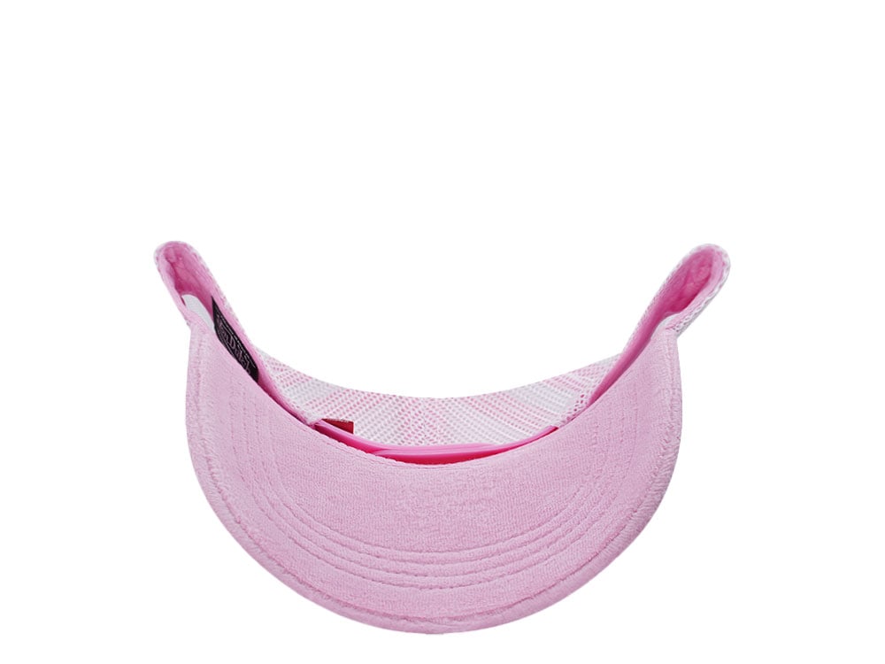 Von Dutch Oval Patch Pink Velour Edition Trucker Snapback Hat