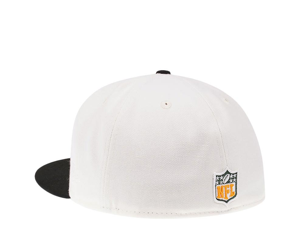 New Era Green Bay Packers 50th Anniversary Cream Dome Edition 59Fifty Fitted Hat