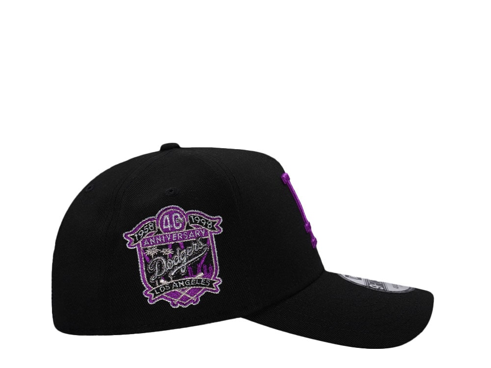 New Era Los Angeles Dodgers 40th Anniversary Purple Detail Edition