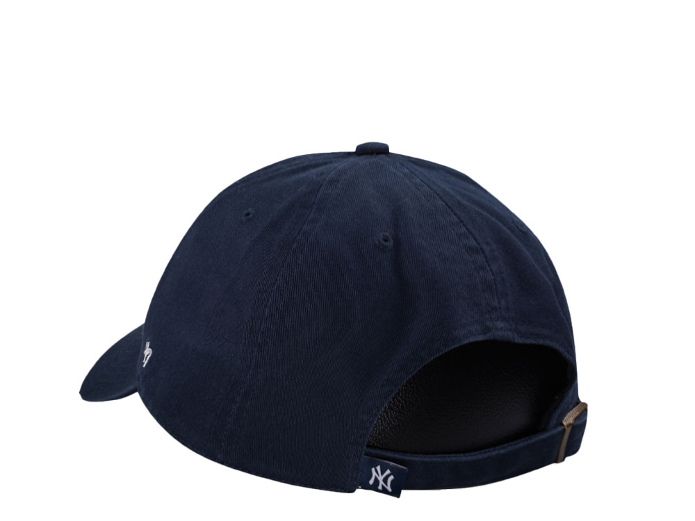 47Brand New York Yankees Navy Clean Up Edition Strapback Hat