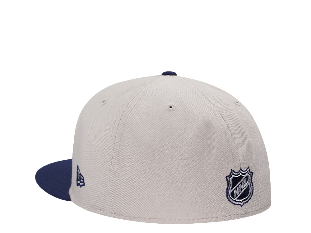 New Era Toronto Maple Leafs 75th Anniversary Stone Two Tone Edition 59Fifty Fitted Hat