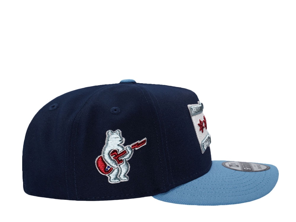 New Era Chicago Cubs Ocean Two Tone Edition 9Fifty A Frame Snapback Hat