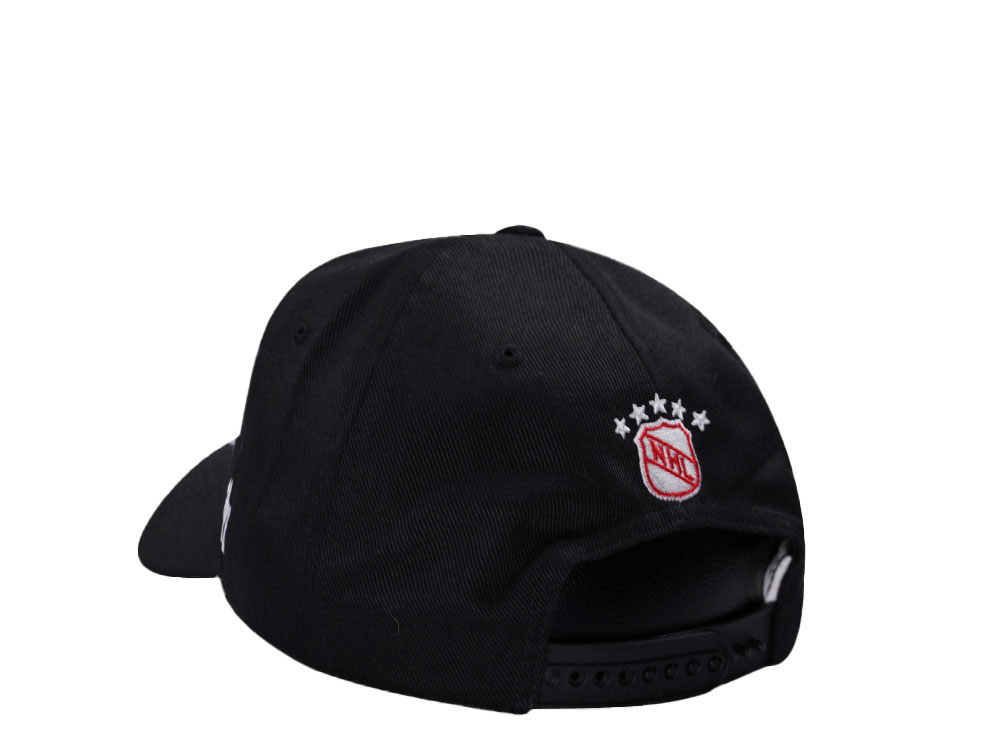 47Brand Chicago Blackhawks Black Shadow 47 Hitch Snapback Hat