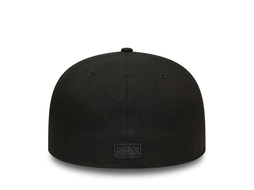 New Era Atlanta Braves Plain Blackout Prime Edition 59Fifty Fitted Hat