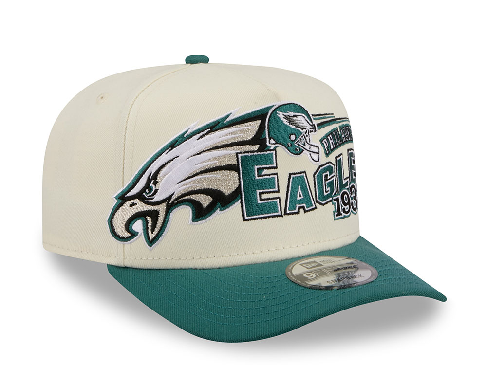 New Era Philadelphia Eagles Classic Logo Two Tone Edition 9Fifty A Frame Snapback Hat
