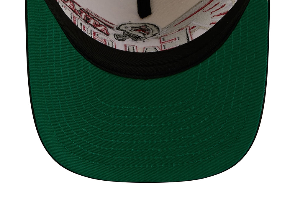 New Era Atlanta Falcons 1966 Classic Chrome Edition 9Fifty A Frame Snapback Hat
