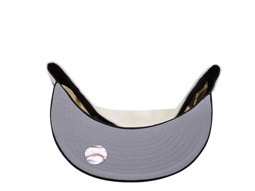 New Era New York Yankees World Series 2000 Angel Chrome Two Tone Edition 59Fifty Fitted Hat