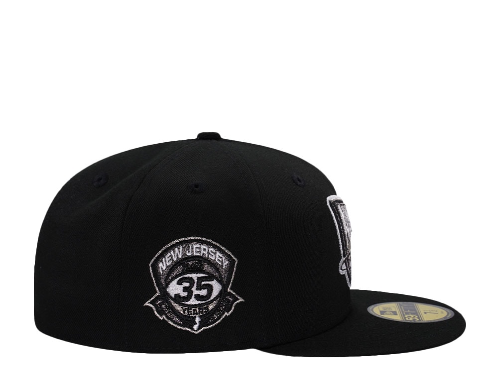 New Era New Jersey Nets 35th Anniversary Black Prime Edition
