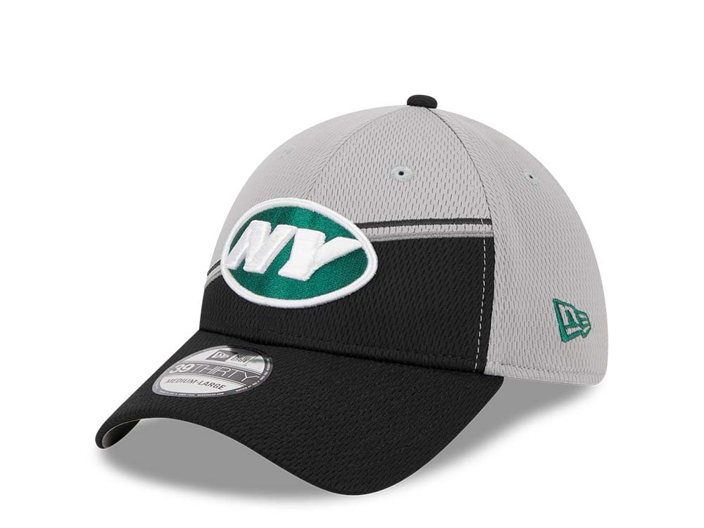 New Era New York Jets NFL Sideline 2023 39Thirty Stretch Hat