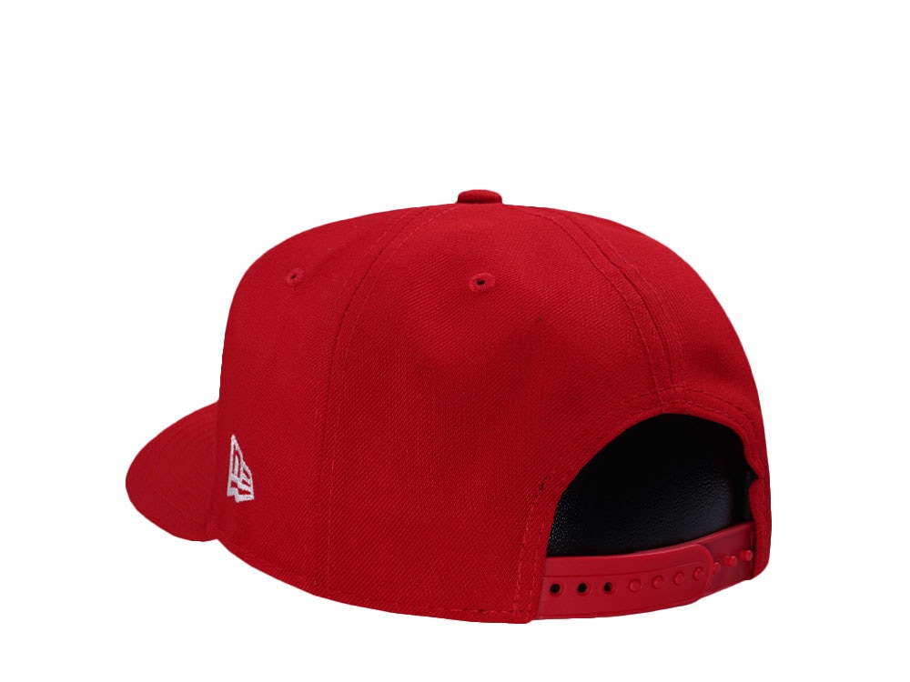New Era Los Angeles Dodgers Skull Red Prime Edition 9Fifty A Frame Snapback Hat
