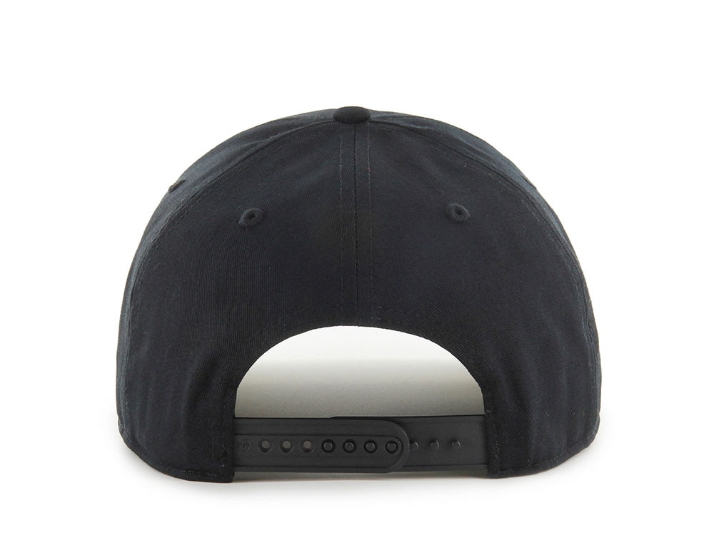 47Brand Carolina Panthers Black Classic Edition Hitch Snapback Hat