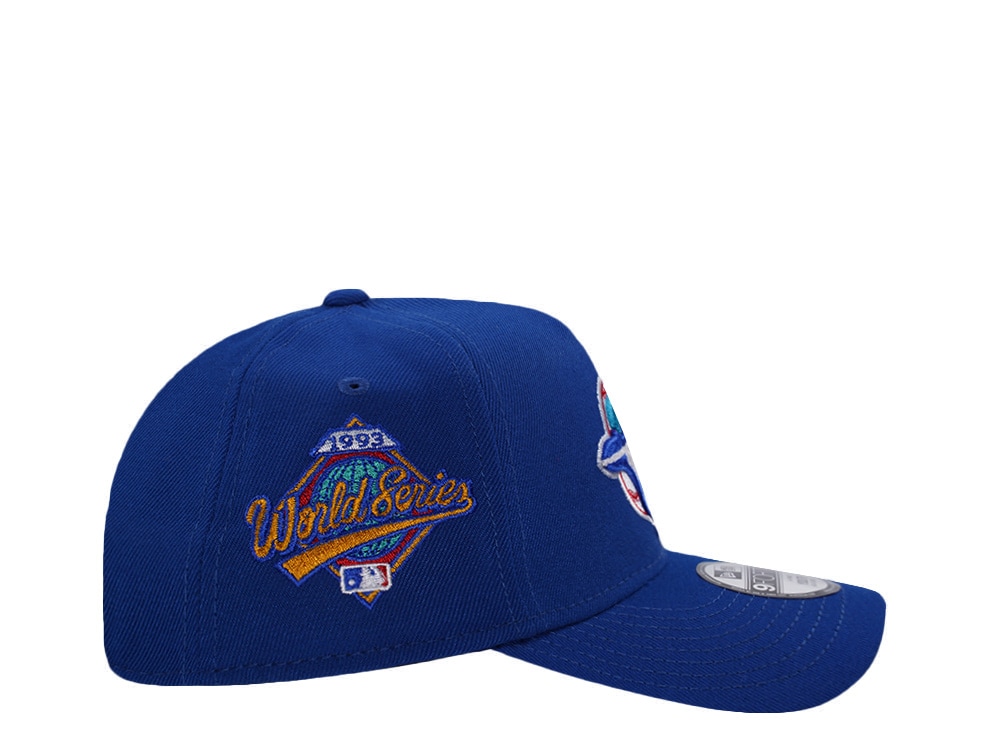 New Era Toronto Blue Jays Word Series 1993 Blue Prime Edition Kids 9Forty A Frame Snapback Hat